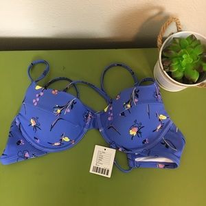 Urban outfitters Floral Bikini Top size M